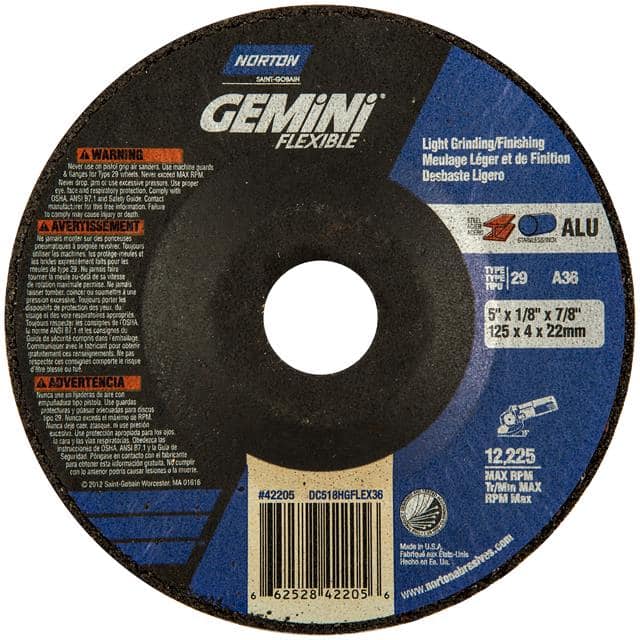 66252842205 5 x 1/8 x 7/8 In. Gemini Flexibl