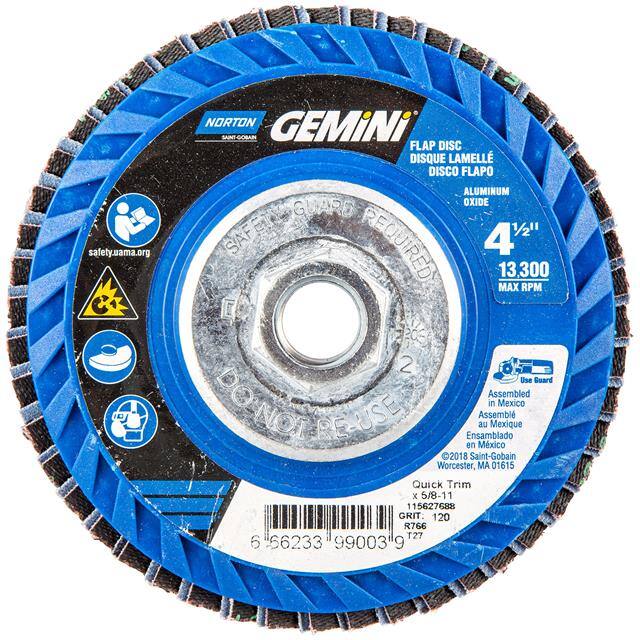 66623399003 4-1/2 x 5/8-11 In. Gemini Plasti