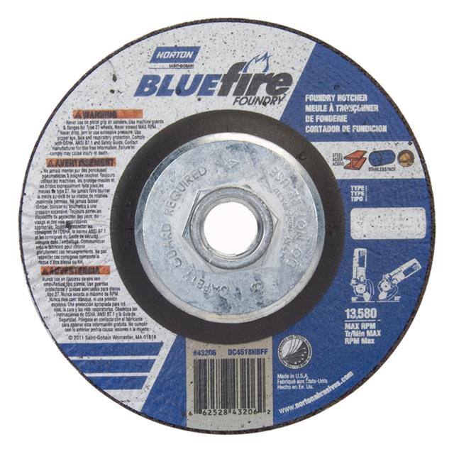 66252843206 4-1/2 x 1/8 x 5/8-11 In. BlueFir