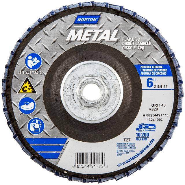 66254491773 6 x 5/8-11 In. Metal Fiberglass