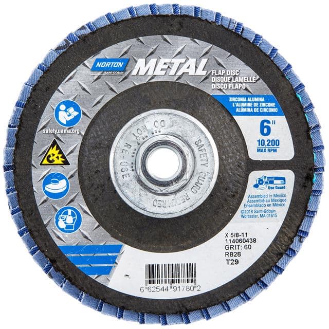 66254491780 6 x 5/8-11 In. Metal Fiberglass