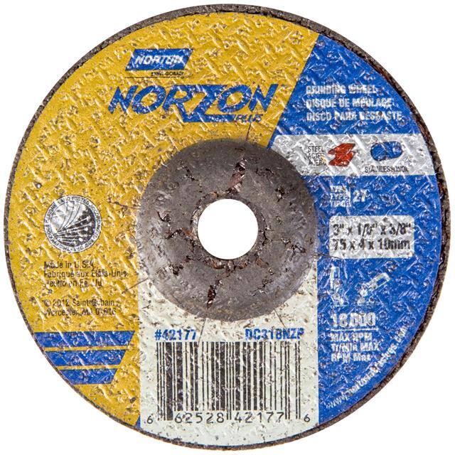 66252842177 3 x 1/8 x 3/8 In. NorZon Plus Gr