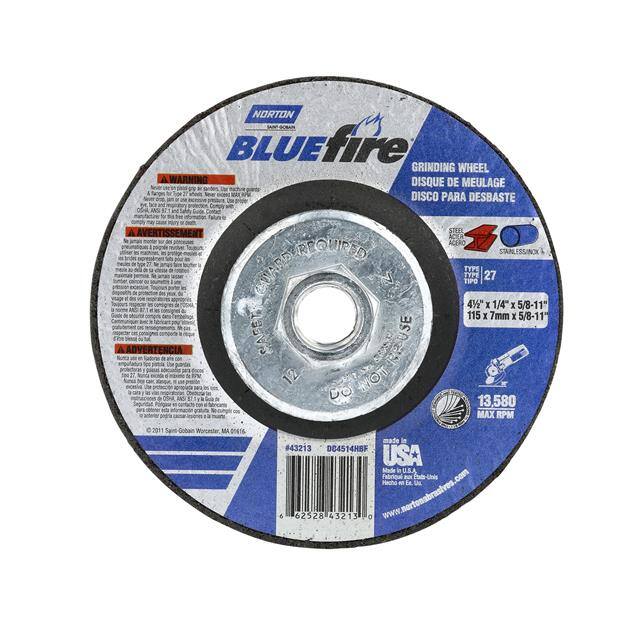 66252843213 4-1/2 x 1/4 x 5/8-11 In. BlueFir