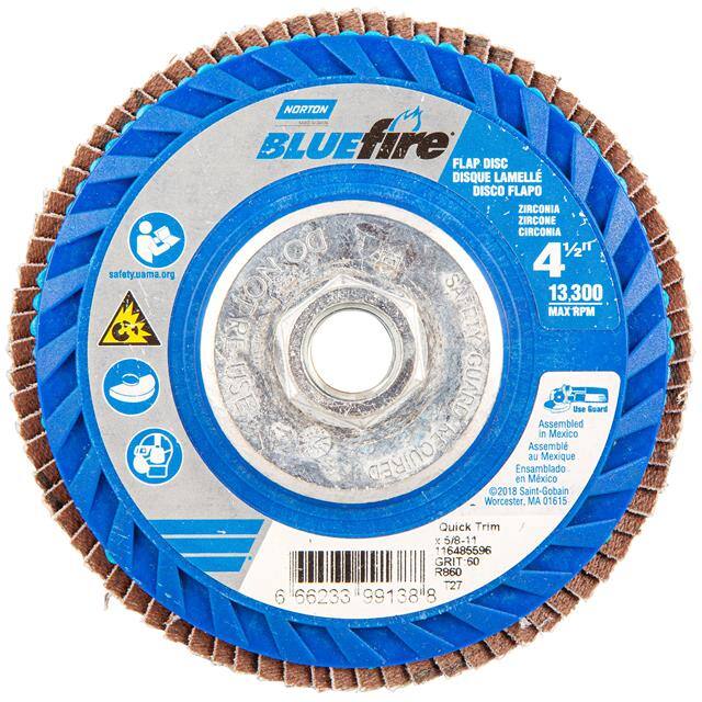 66623399138 4-1/2 x 5/8-11 In. BlueFire Plas