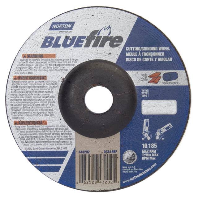 66252843202 6 x 1/8 x 7/8 In. BlueFire Grind