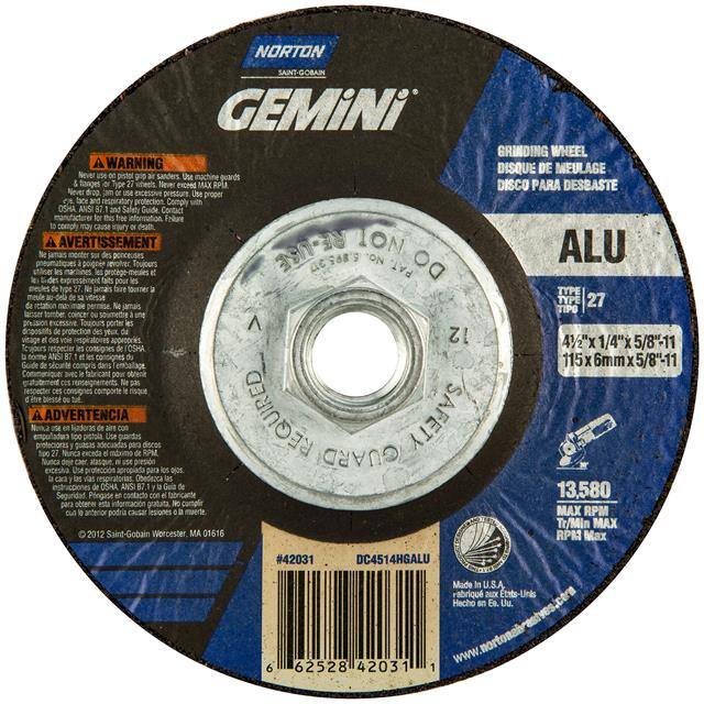 66252842031 4-1/2 x 1/4 x 5/8-11 In. Gemini