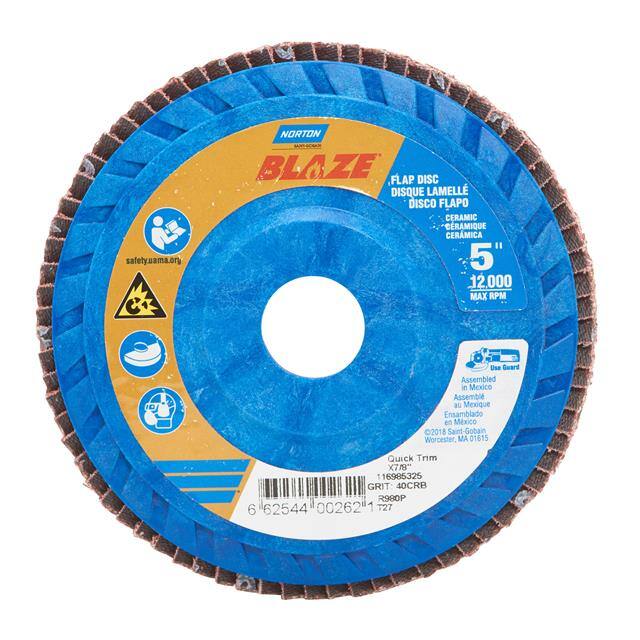 66254400262 5 x 7/8 In. Blaze Plastic Flat F