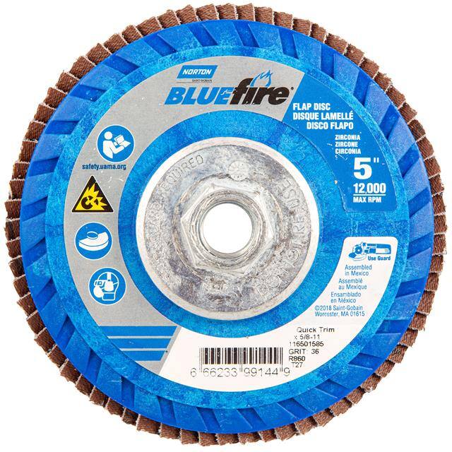 66623399144 5 x 5/8-11 In. BlueFire Plastic