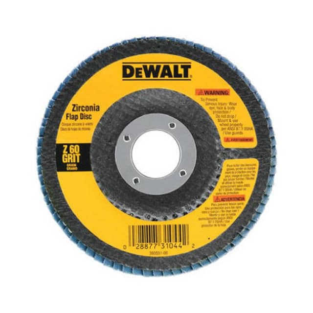 DW8306 FLAP DISC, 36 GRIT, TYPE 29, 4-1