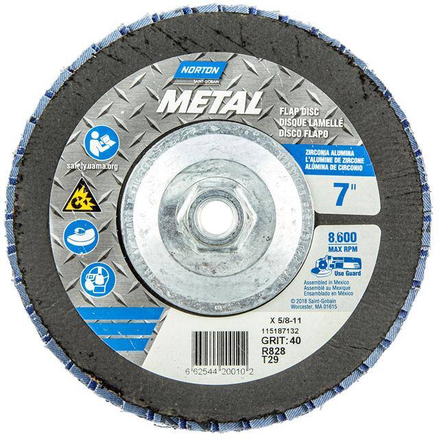 66254420010 7 x 5/8-11 In. Metal Fiberglass