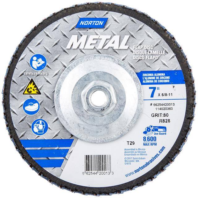 66254420013 7 x 5/8-11 In. Metal Fiberglass