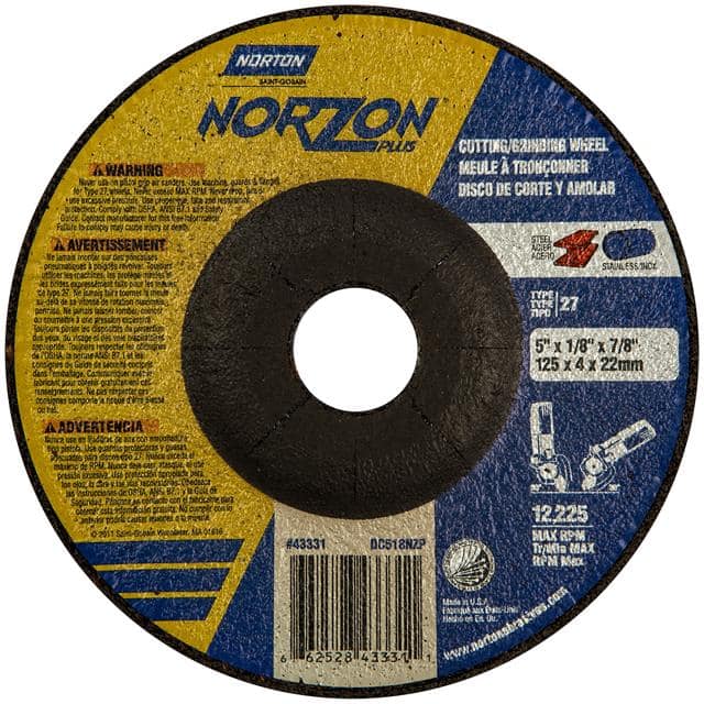 66252843331 5 x 1/8 x 7/8 In. NorZon Plus Gr