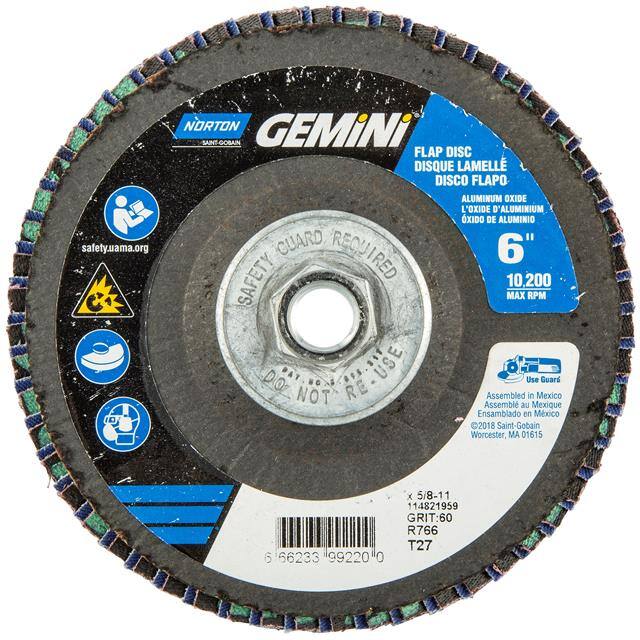 66623399220 6 x 5/8-11 In. Gemini Fiberglass