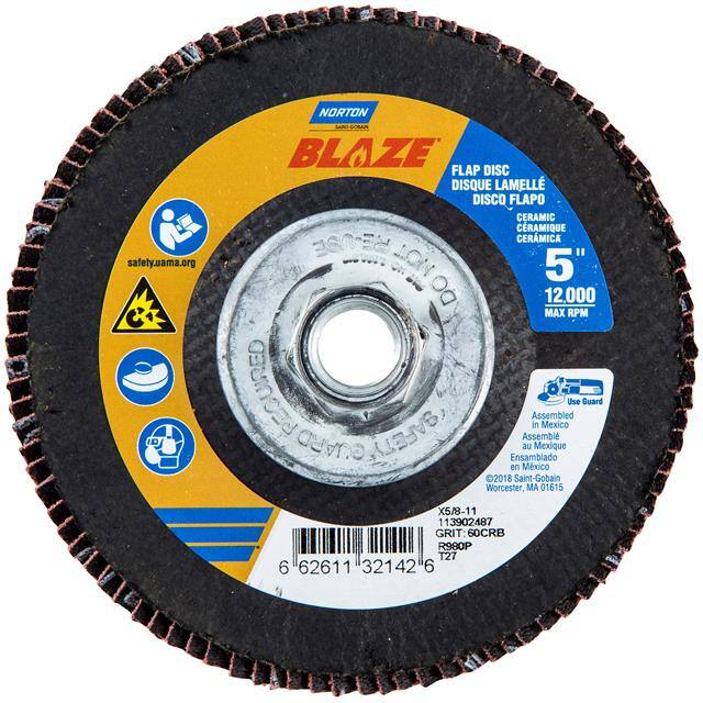 66261132142 5 x 5/8-11 In. Blaze Fiberglass
