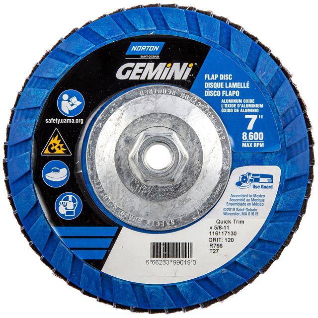 66623399019 7 x 5/8-11 In. Gemini Plastic Fl