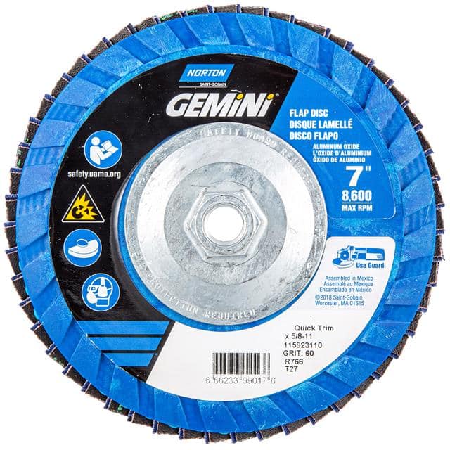 66623399017 7 x 5/8-11 In. Gemini Plastic Fl