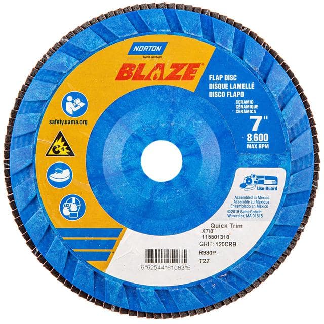 66254461063 7 x 7/8 In. Blaze Plastic Flat F