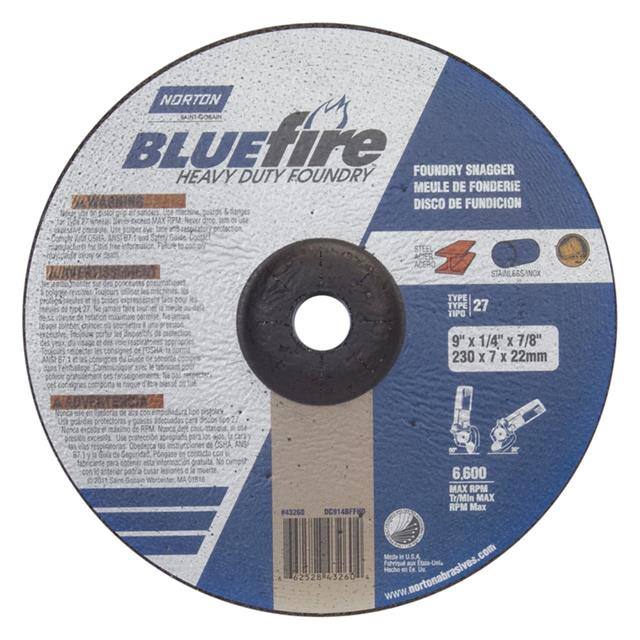 66252843260 9 x 1/4 x 7/8 In. BlueFire Found