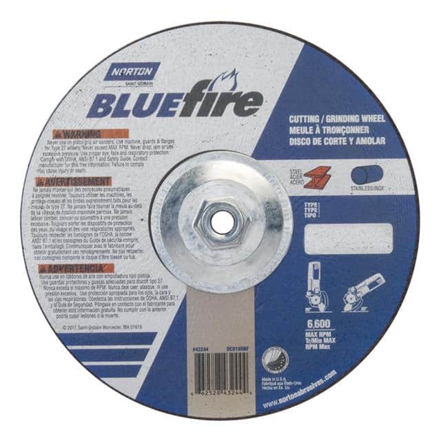 66252843244 9 x 1/8 x 5/8-11 In. BlueFire Gr