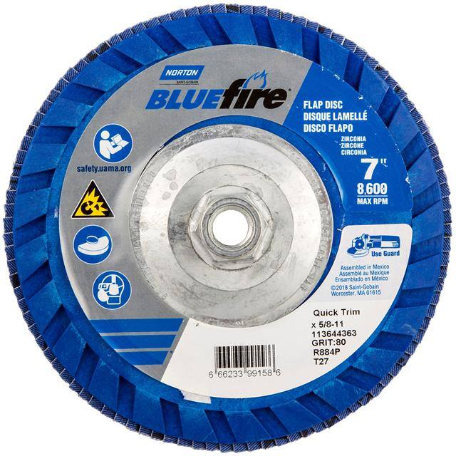 66623399158 7 x 5/8-11 In. BlueFire Plastic