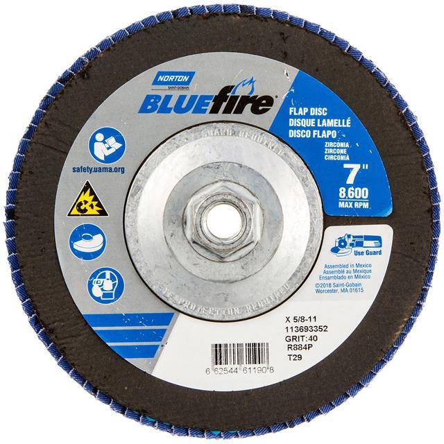 66254461190 7 x 5/8-11 In. BlueFire Fibergla