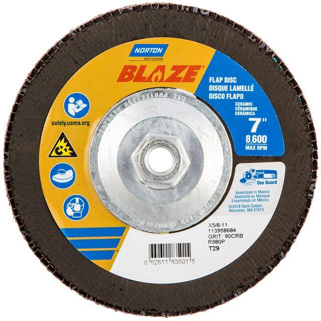 66261183501 7 x 5/8-11 In. Blaze Fiberglass