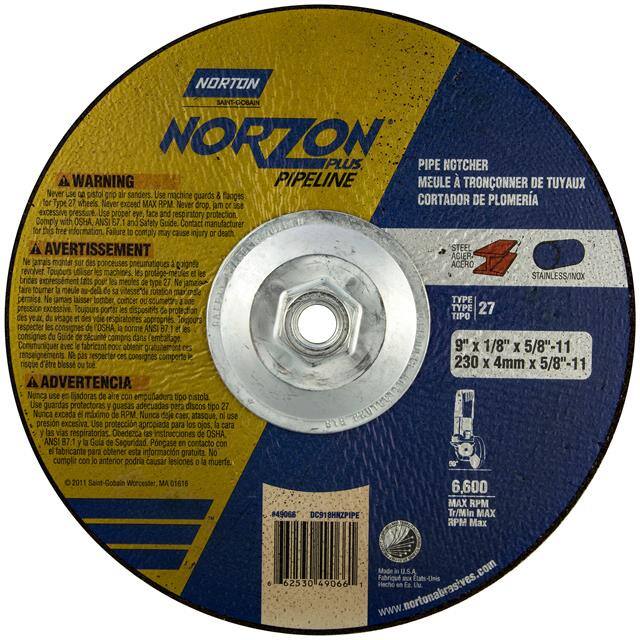 66253049066 9 x 1/8 x 5/8-11 In. NorZon Plus