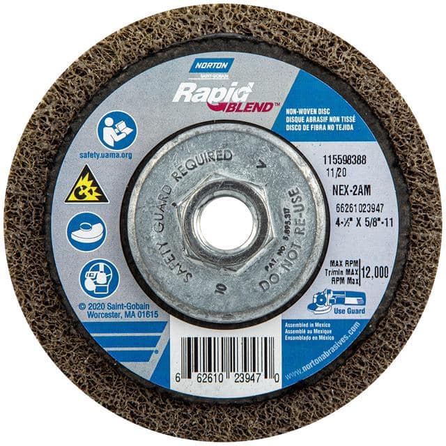 66261023947 4-1/2 x 5/8-11 In. Bear-Tex Rapi