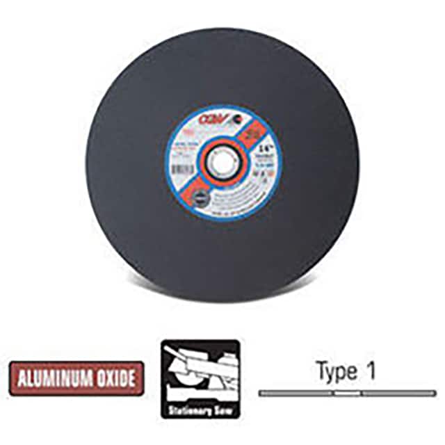 B297556 CUT-OFF WHEEL, 24 GRIT, 10X5/8",