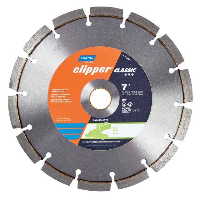 70184681779 7 x 0.250 x 7/8-5/8 In. Clipper