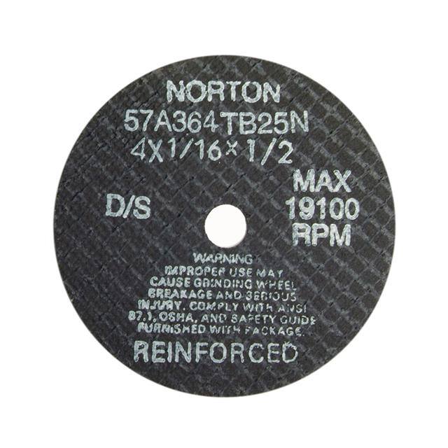 66243522502 4 x 1/16 x 1/2 In. Cut-Off Wheel