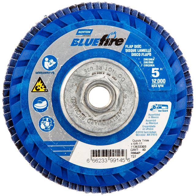 66623399145 5 x 5/8-11 In. BlueFire Plastic
