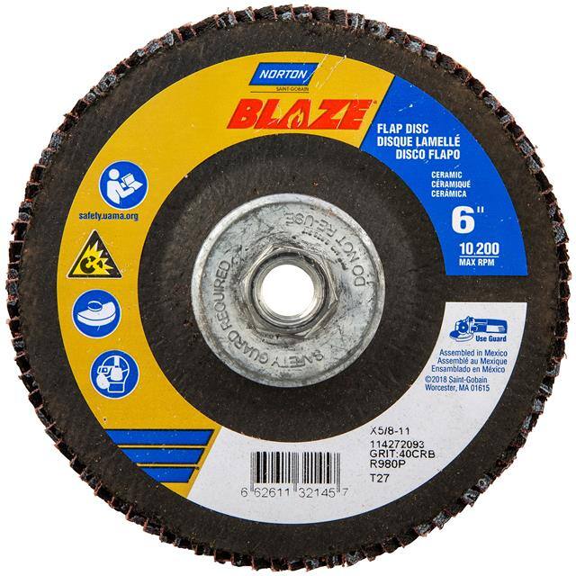 66261132145 6 x 5/8-11 In. Blaze Fiberglass
