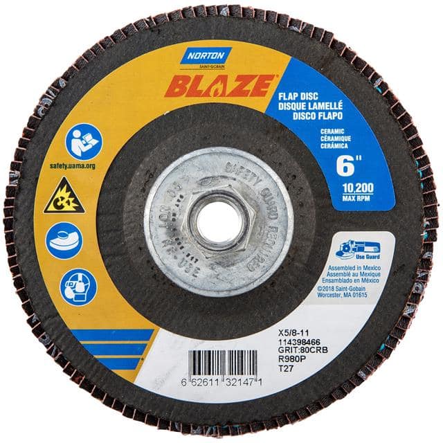 66261132147 6 x 5/8-11 In. Blaze Fiberglass