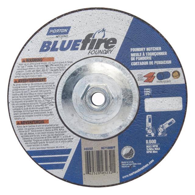 66252843232 7 x 1/8 x 5/8-11 In. BlueFire Fo