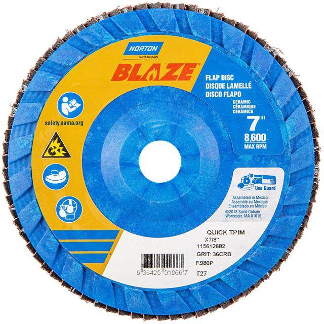 63642501866 7 x 7/8 In. Blaze Plastic Flat F