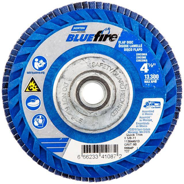 66623341087 4-1/2 x 5/8-11 In. BlueFire Plas