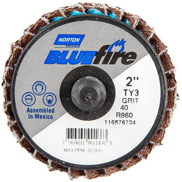 77696090166 2 In. BlueFire Plastic Flat Mini