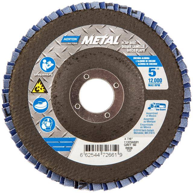 66254472661 5 x 7/8 In. Metal Fiberglass Fla