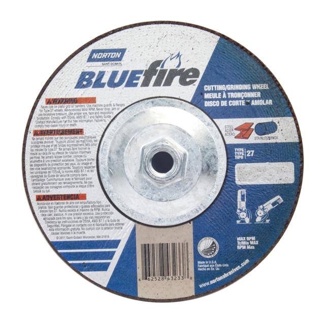 66252843233 7 x 1/8 x 5/8-11 In. BlueFire Gr