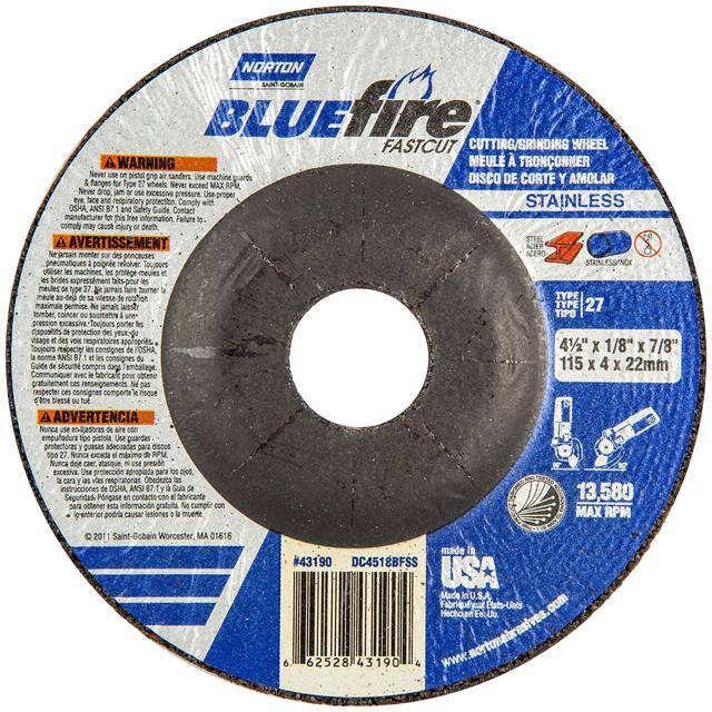 66252843190 4-1/2 x 1/8 x 7/8 In. BlueFire I
