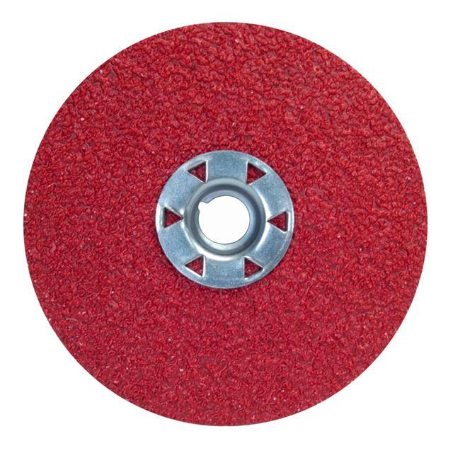 77696009752 5 In. Red Heat Fiber Locking Dis