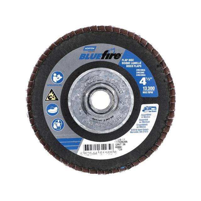 66254461165 4-1/2 x 5/8-11 In. BlueFire Fibe