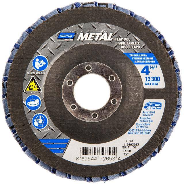 66254472653 4-1/2 x 7/8 In. Metal Fiberglass