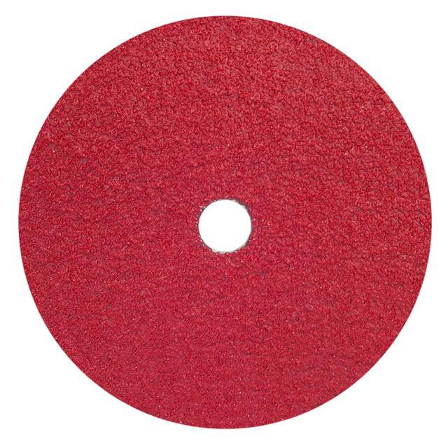 77696010018 7 x 7/8 In. Red Heat Fiber Disc