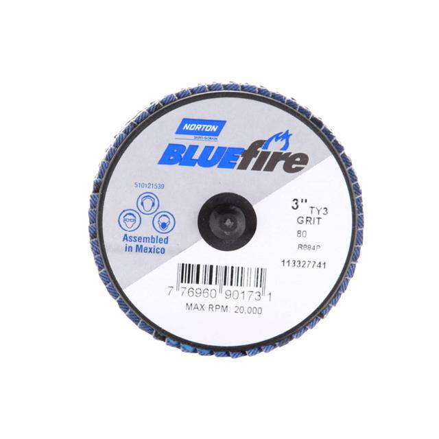 77696090173 3 In. BlueFire Plastic Flat Mini