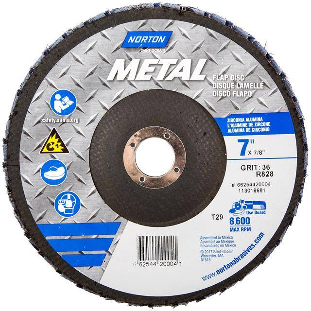 66254420004 7 x 7/8 In. Metal Fiberglass Con