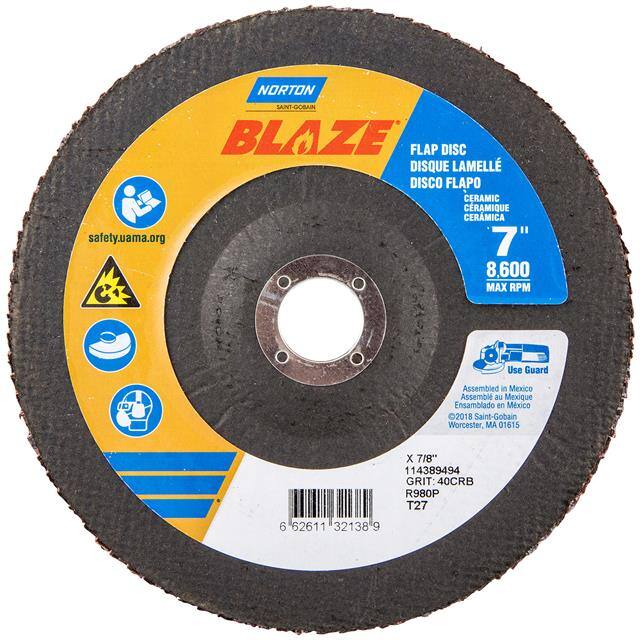66261132138 7 x 7/8 In. Blaze Fiberglass Fla
