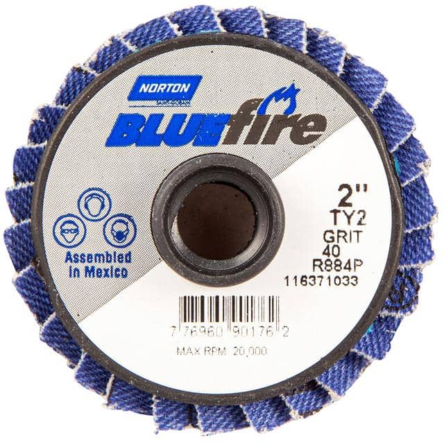 77696090176 2 In. BlueFire Plastic Flat Mini
