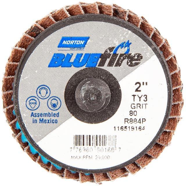 77696090168 2 In. BlueFire Plastic Flat Mini